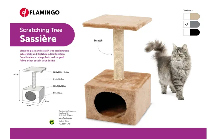 SCRATCHING TREE SASSIERE GREY