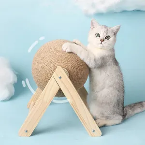 Sisal Rope Cat Scratching Ball Toy for Cats
