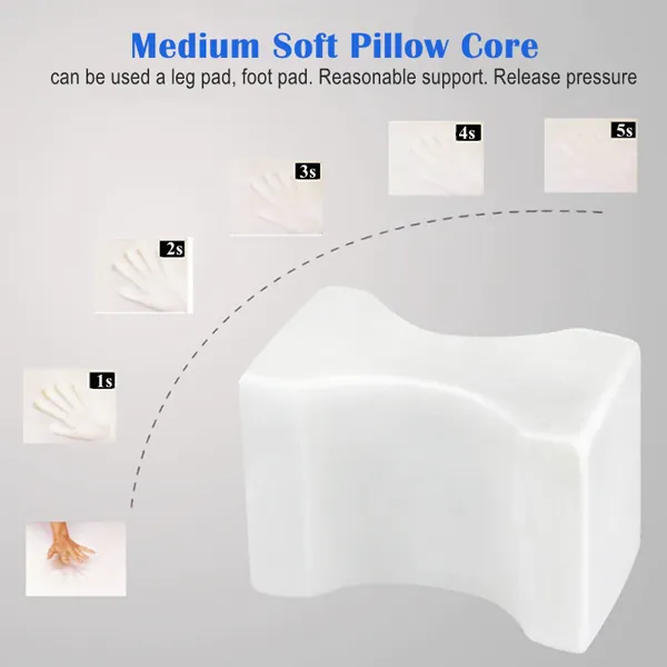 SLEEPMOONLYY™ Orthopedic Memory Foam Hip Alignment Knee Pillow