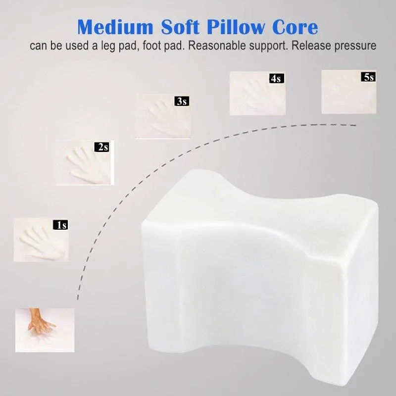 SLEEPMOONLYY™ Orthopedic Memory Foam Hip Alignment Knee Pillow