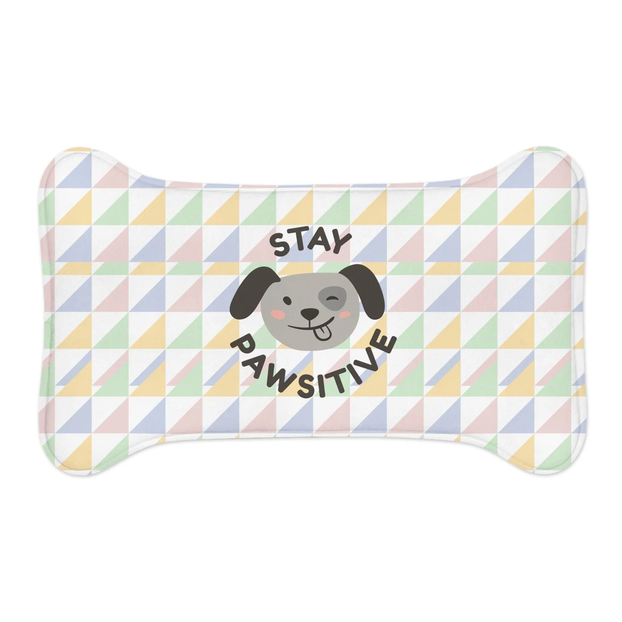 Stay Pawsitive Pet Feeding Mats Pastels
