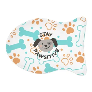 Stay Pawsitive Pet Feeding Mats with Bones & Paw Prints