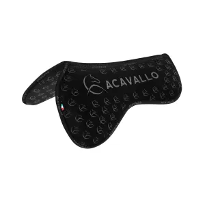 Suede Memory Foam Dressage Half Pad with Silicone Grip