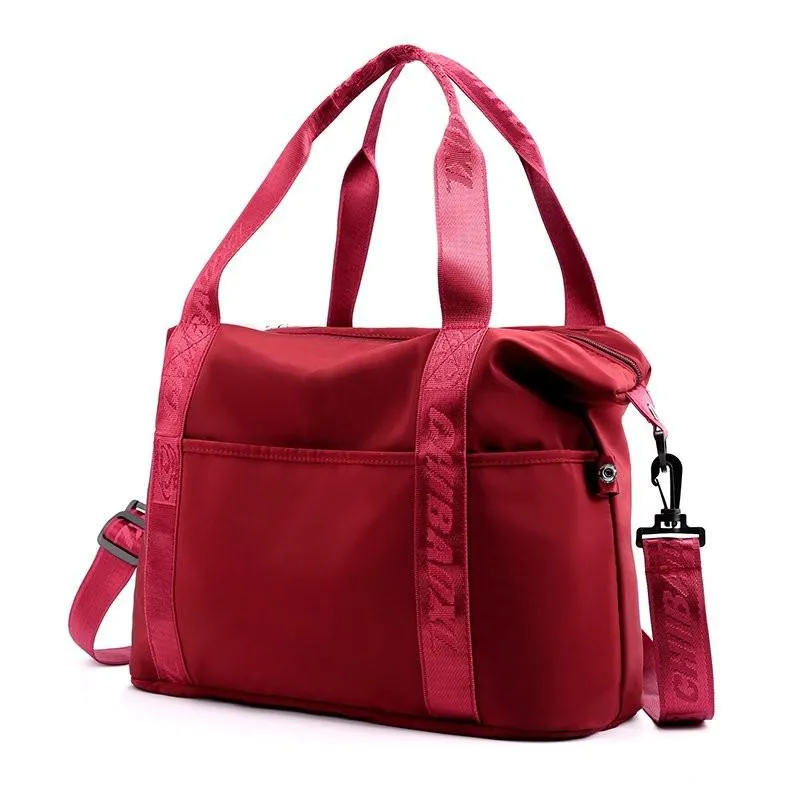 Summer New Large-capacity Travel Bag Sports Gym Bags Women Fashion Women Cabin Shoulder Bags