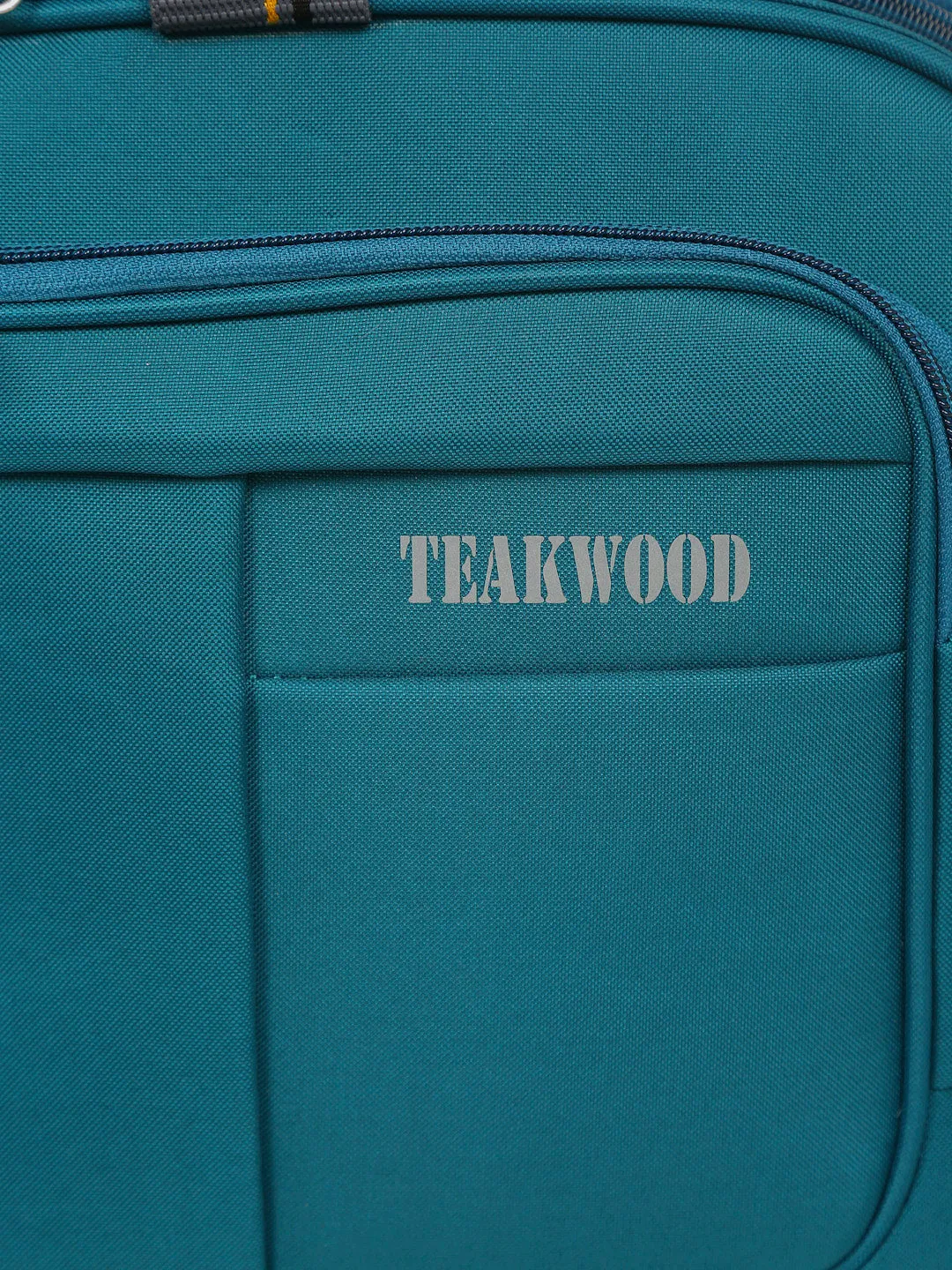 Teakwood Rolling Small Duffel Bag (Teal)