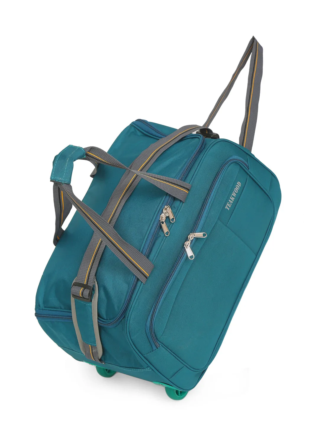 Teakwood Rolling Small Duffel Bag (Teal)