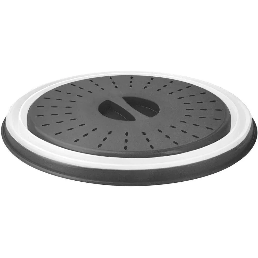 Tovolo Collapsible Microwave Food Cover Charcoal
