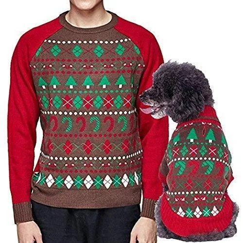 Ugly Christmas Dog Shawl