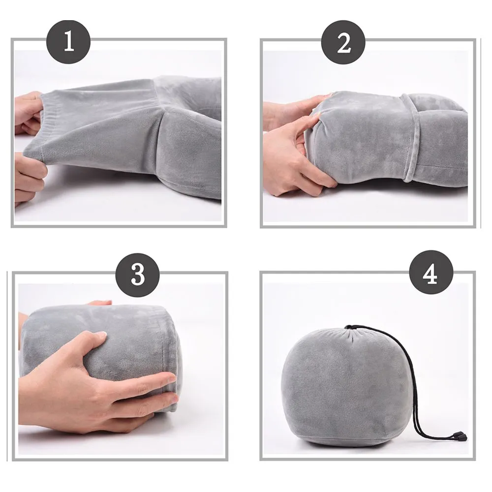 Ultimate Comfort Memory Foam Travel Neck Pillow Sage
