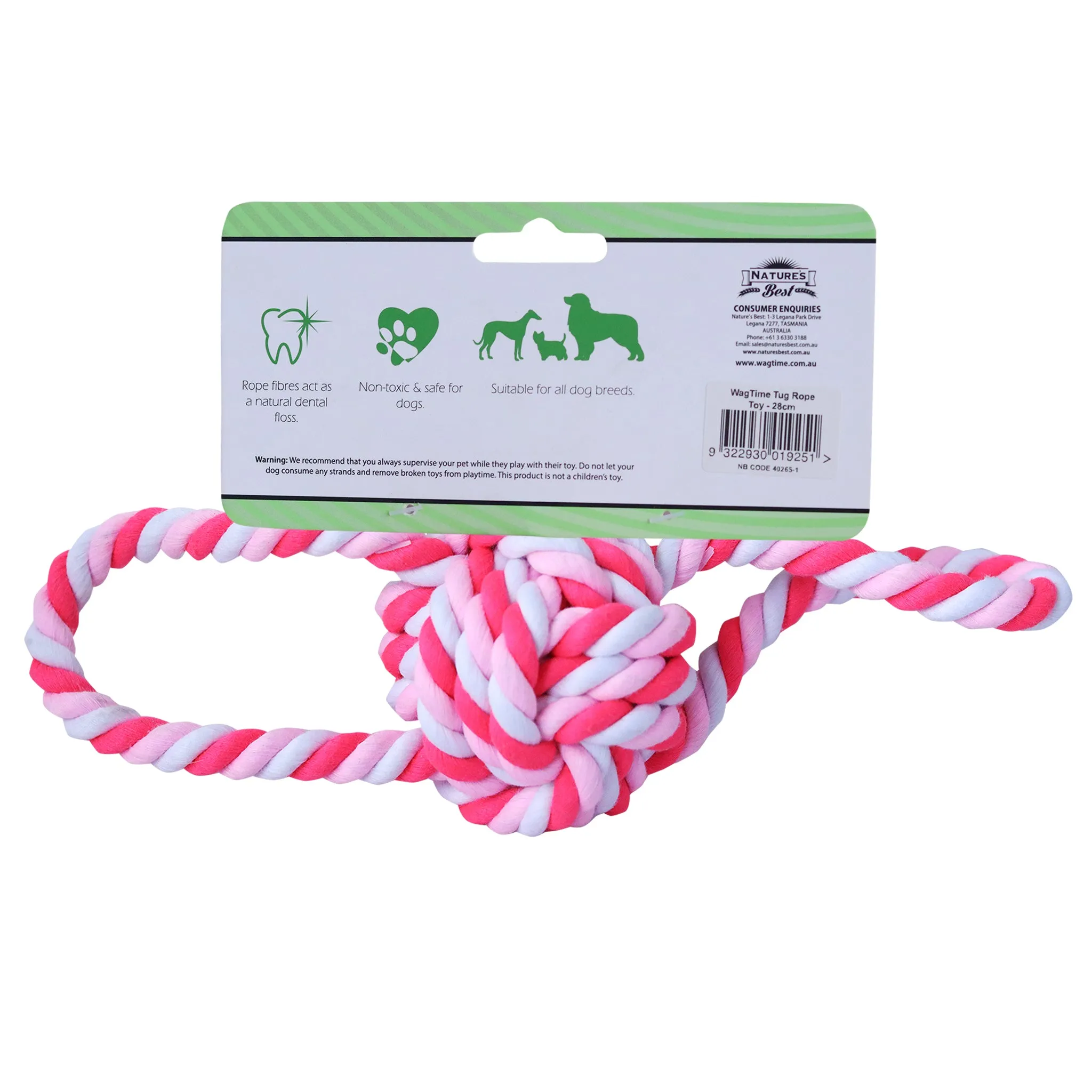 WagTime - Tug Rope Toy (28cm)